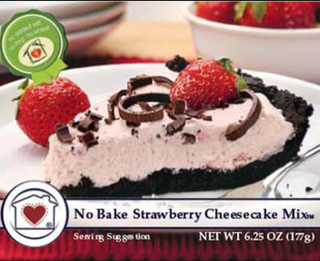 No Bake Strawberry Cheesecake Mix