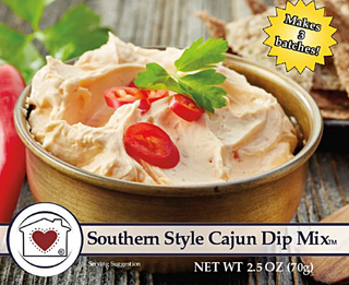 Southern Style Cajun Dip Mix