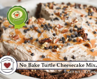 No Bake Turtle Cheesecake Mix